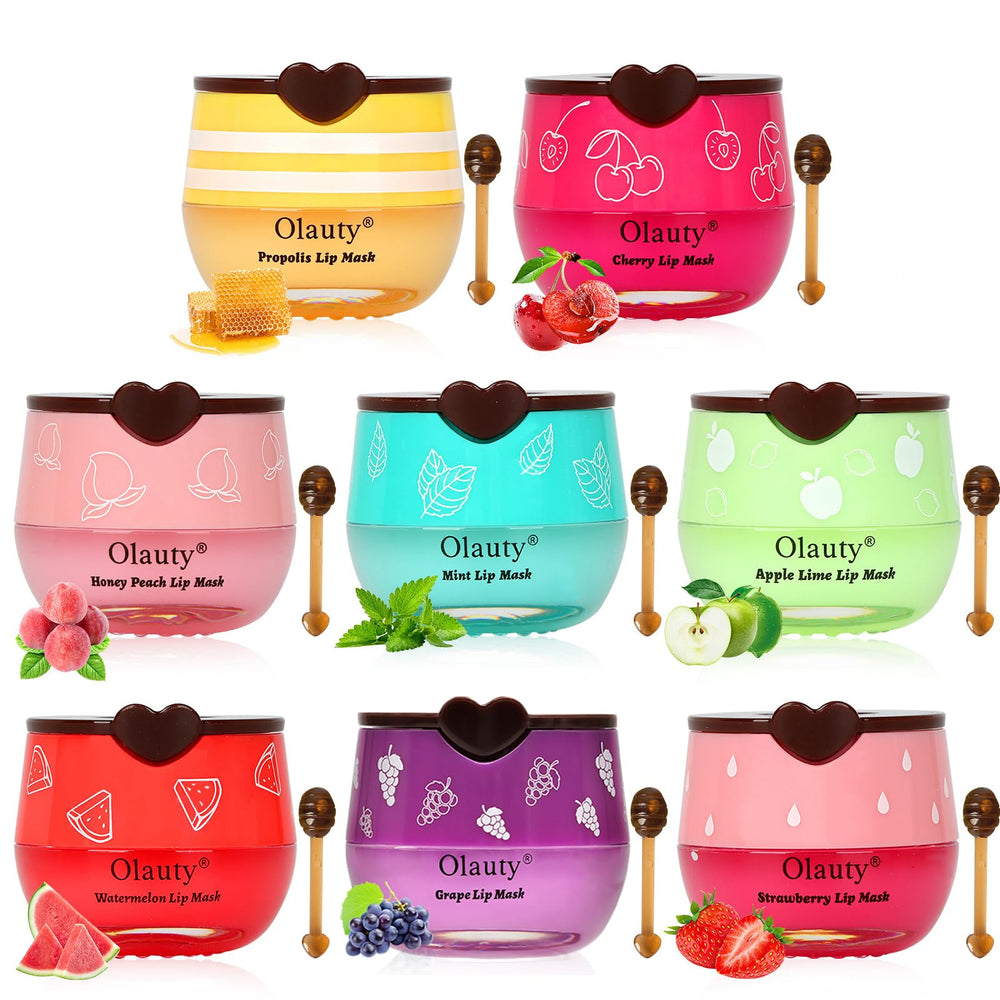 Xiuxixu bee lip balm honey pot close-up for deep hydration