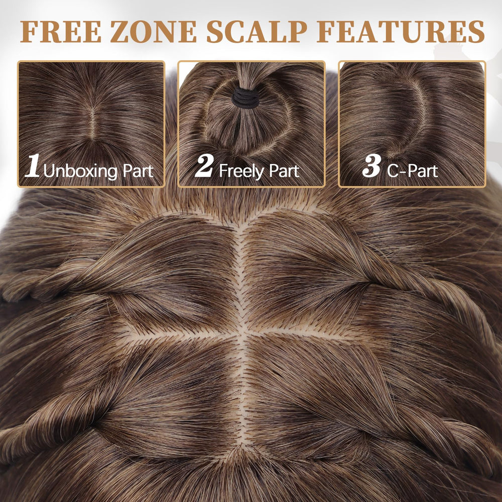 XIXIBI heat-resistant synthetic fibers offer smooth feel and low tangling