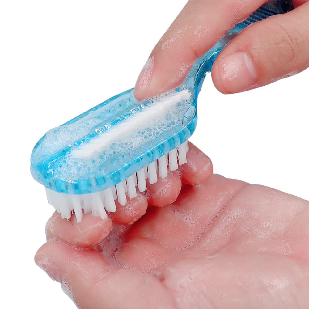 Xjinmin multi-use nail brush for kitchen, bathroom, and garden cleanup.