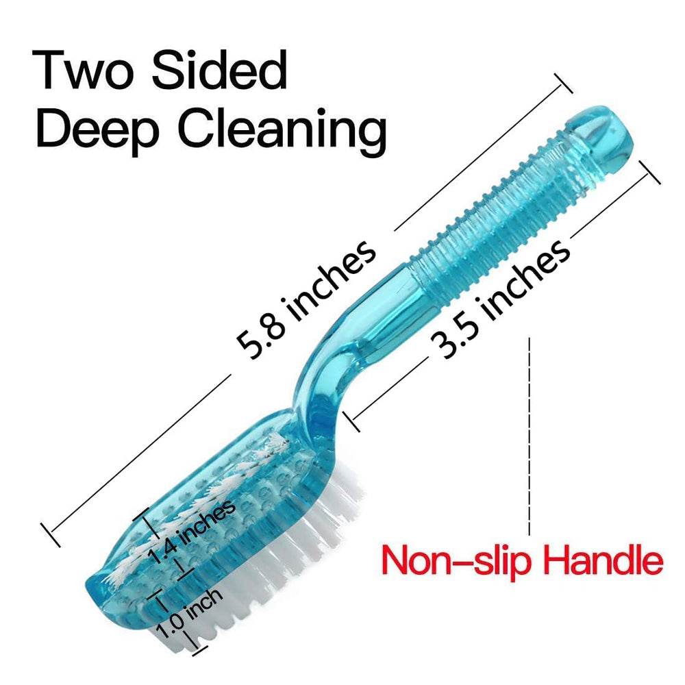 Xjinmin portable nail brush is travel-friendly for quick cleanup.