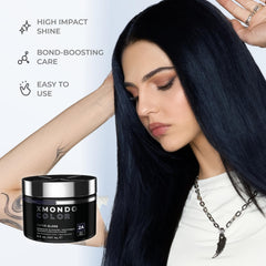 XMONDO Bond-boosters nourish strands while coloring for soft, hydrated results.