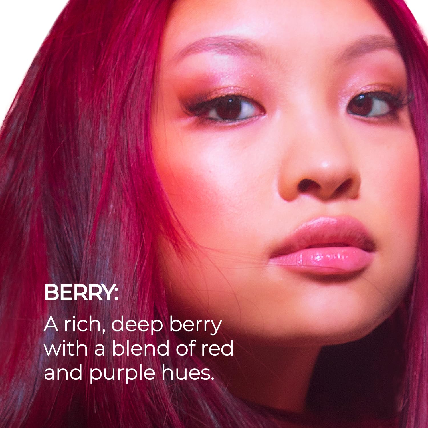 XMONDO Color Berry Mask after-use hair appears softer and shinier
