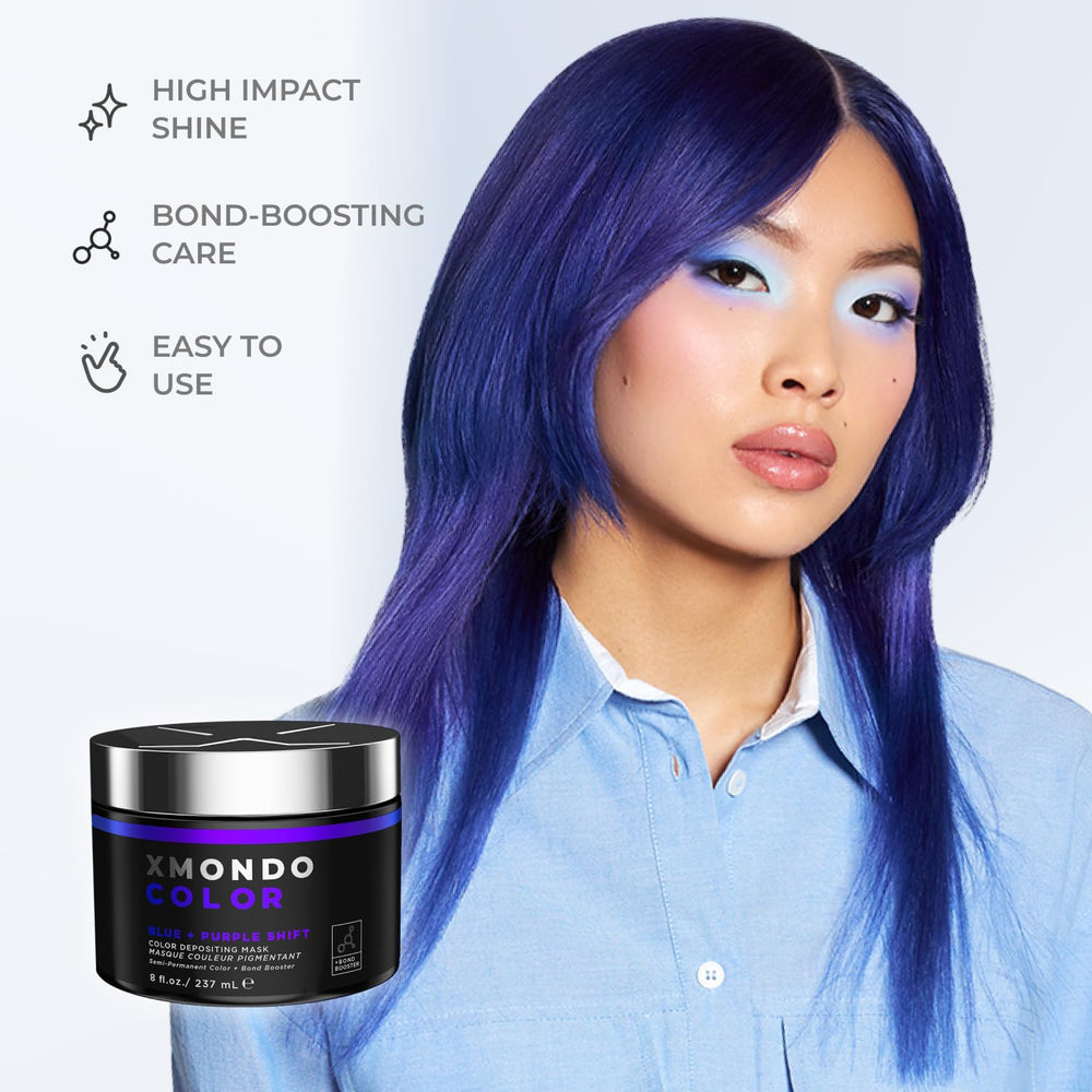 XMONDO rinse sink image highlights stain-control for dark hair