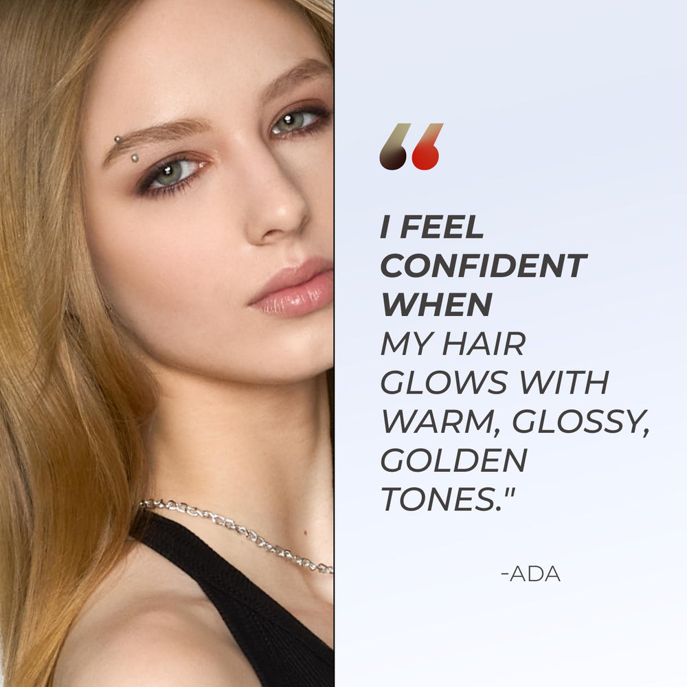 XMONDO Color Golden Blonde vegan and cruelty-free label signals ethical choice
