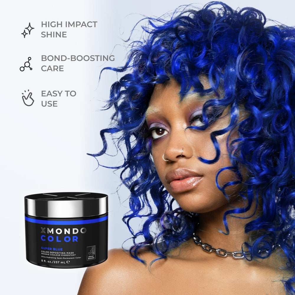 XMONDO hyaluronic acid illustration emphasizes hydration for hair health.