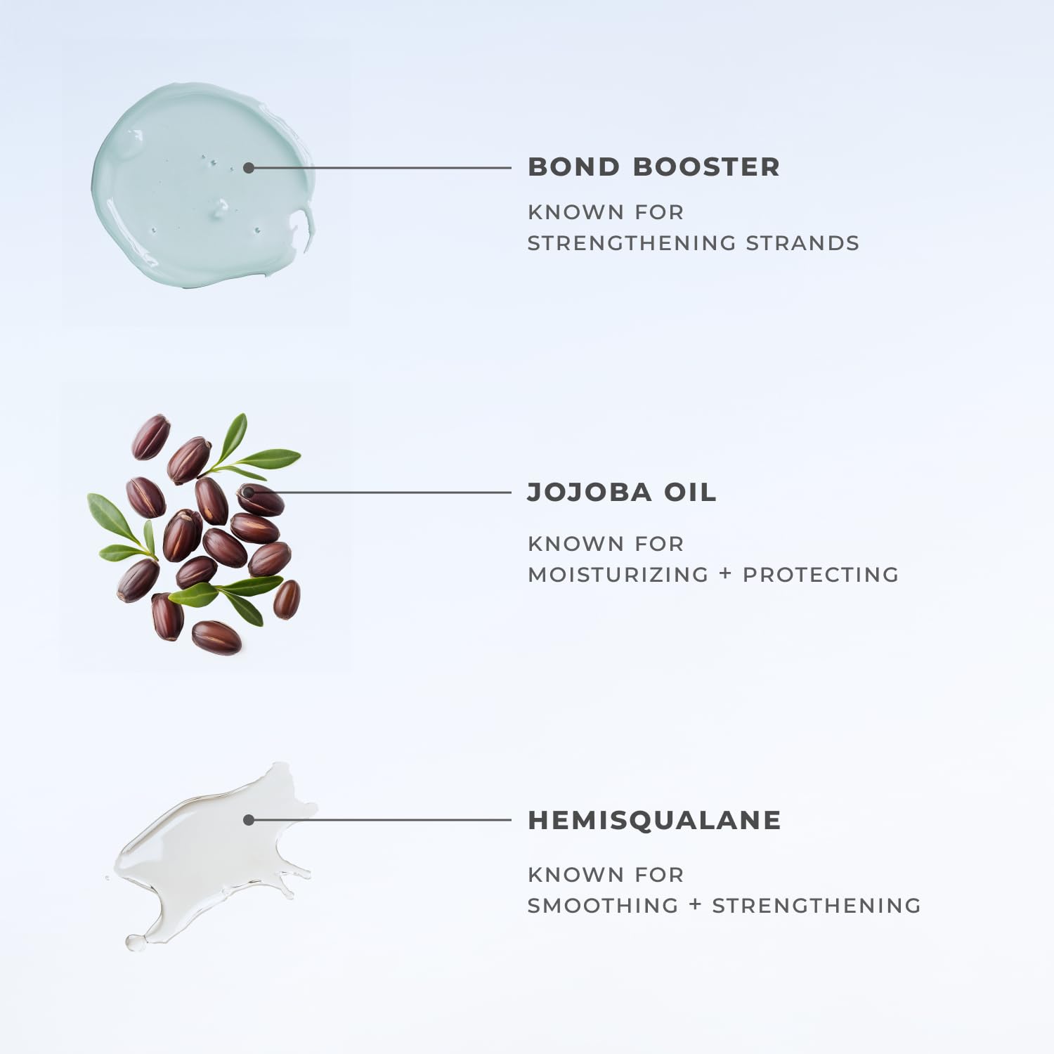 XMONDO Hair Super Gloss Serum on vanity suggests premium packaging