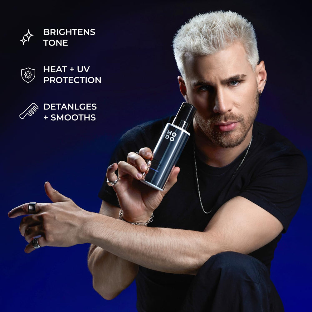XMONDO Hair Supernova detangled ends after mist application