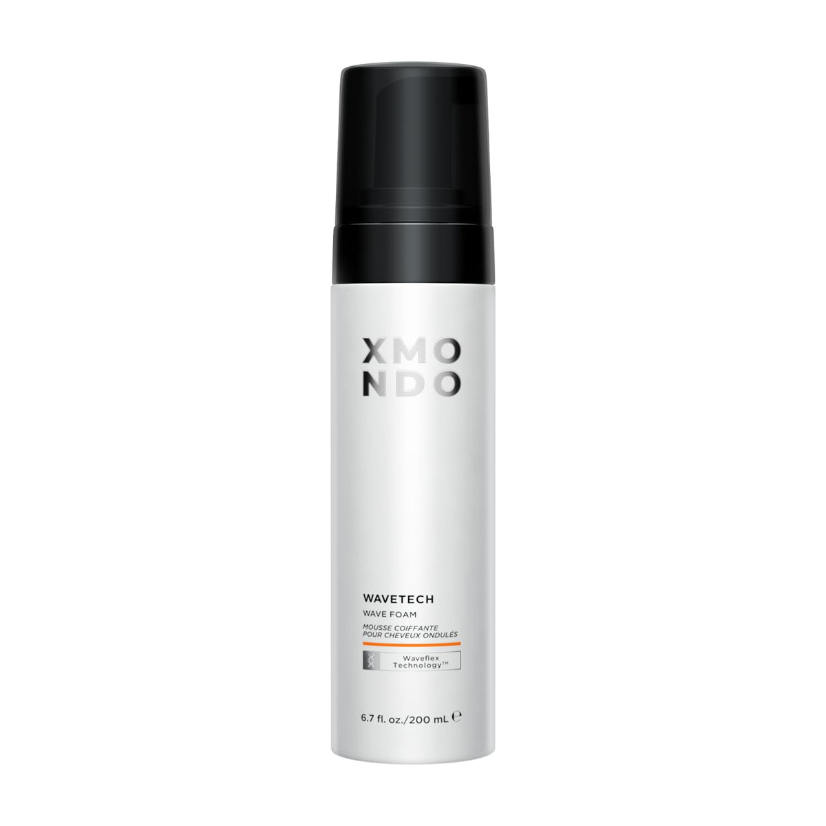 XMONDO Wavetech Wave Foam bottle demonstrates lightweight hold for defined waves