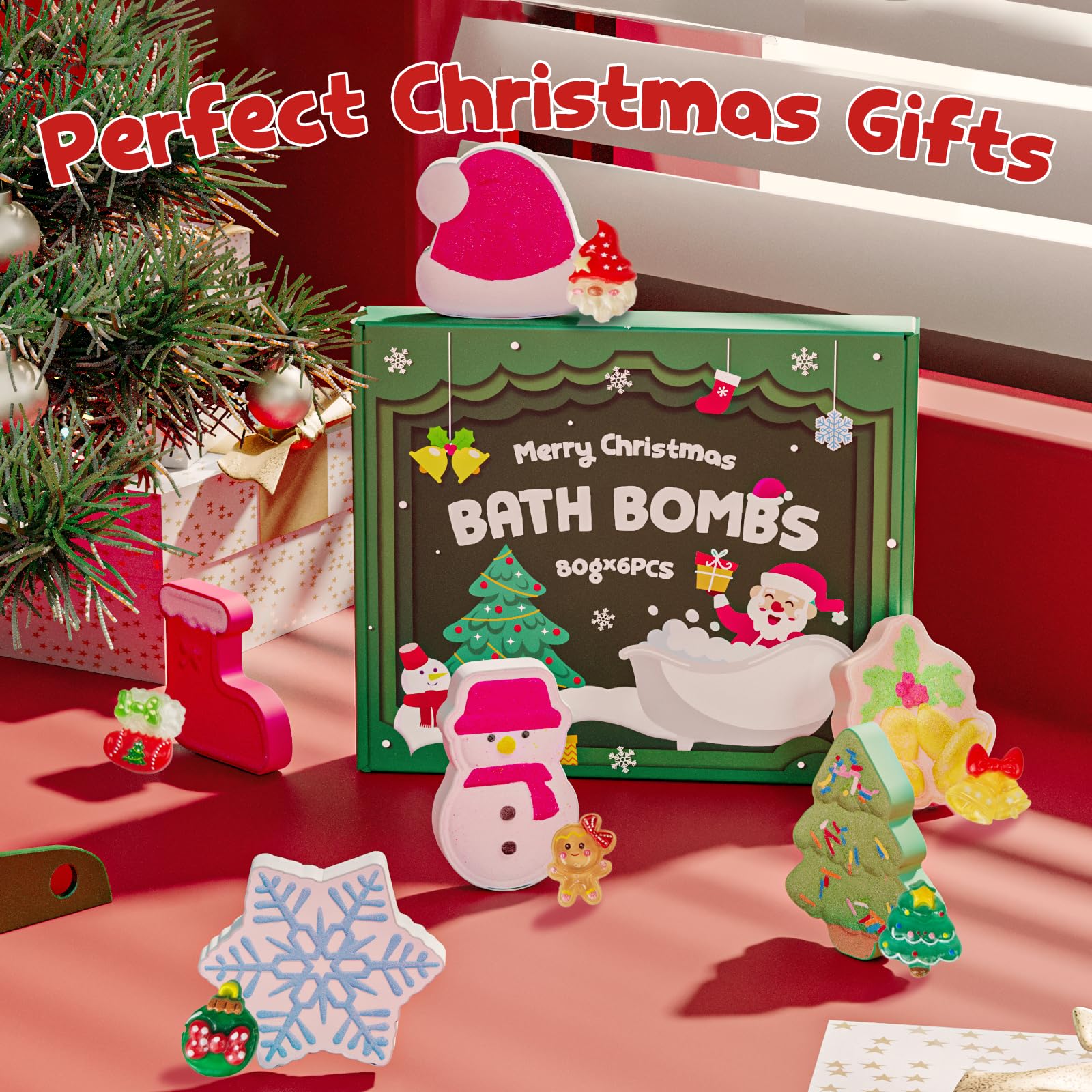 XmtJXn snowman bath bomb offers marshmallow aroma and a concealed toy for festive soak.