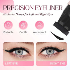 X.O. GOLD-888 dual-ended eyeliner stamps provide versatile wing options for quick looks