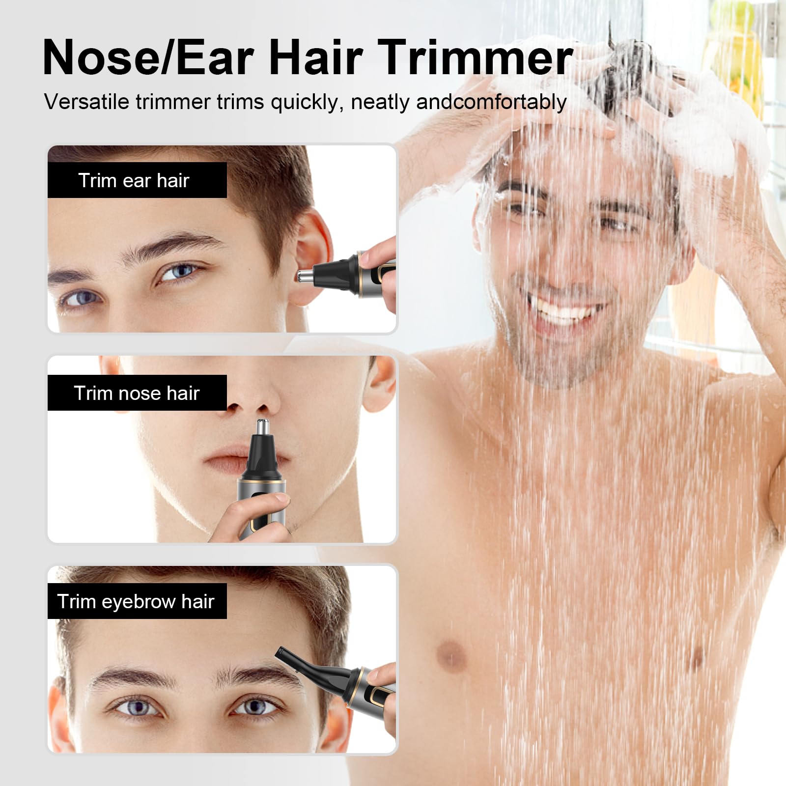 XOOMRSCP nose-trimmer side angle shows ergonomic handle and precise trimming