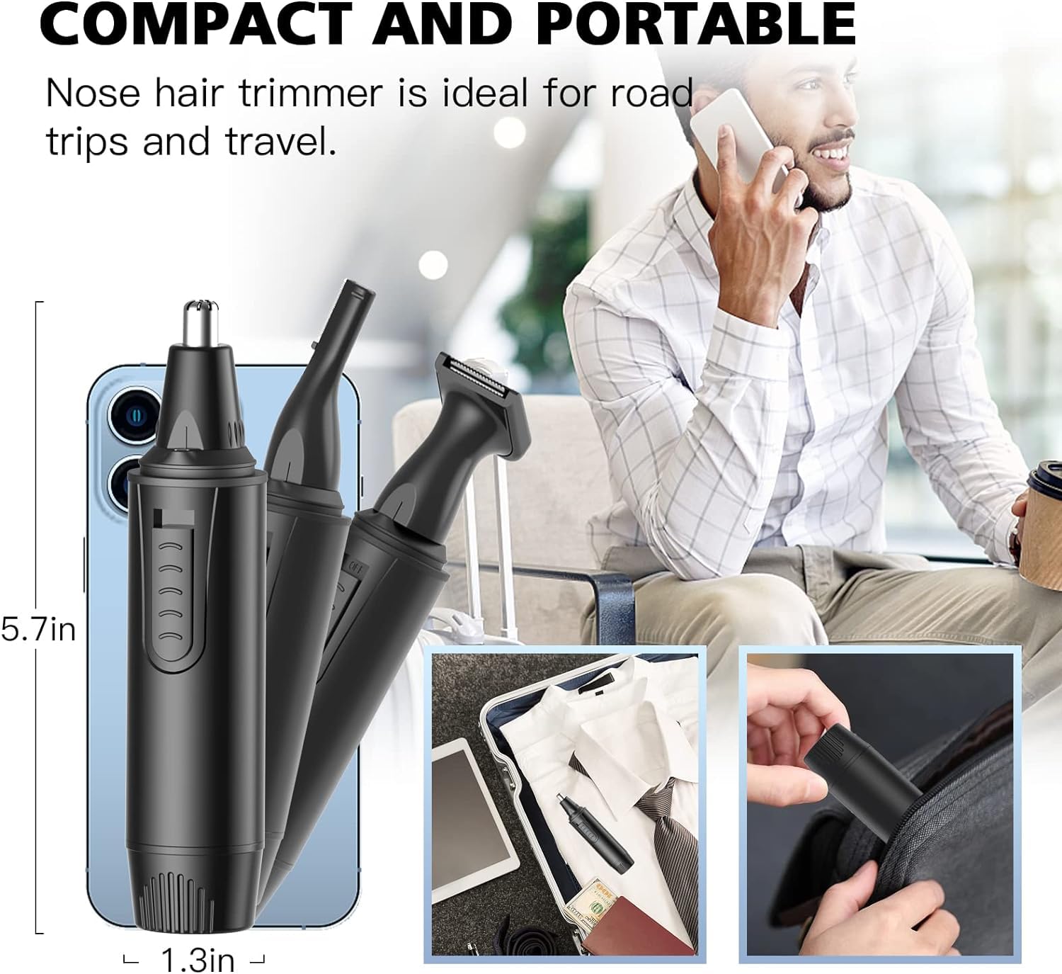 XOOMRSCP dust-proof cap and cleaning brush for hygienic upkeep