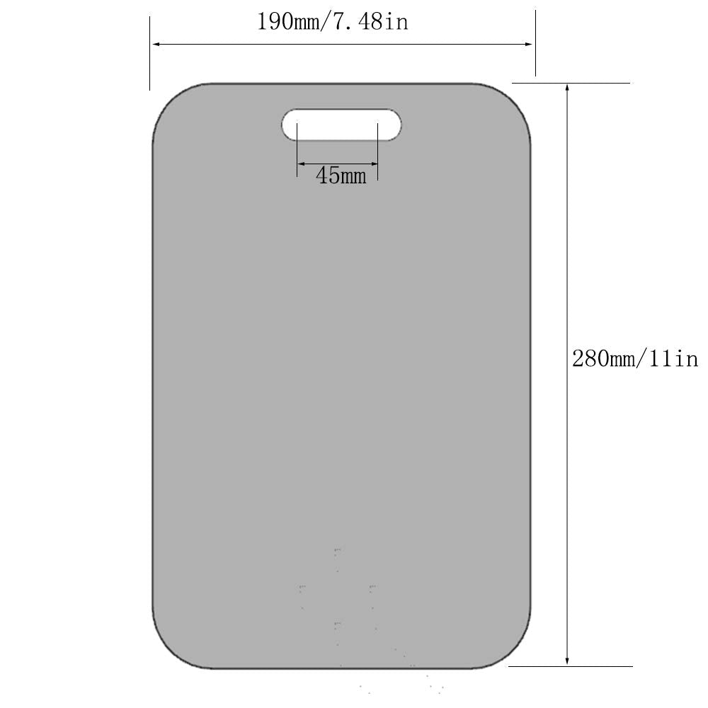 XoYo APHUIME frameless shower mirror on tile reflects full face for shaving accuracy.