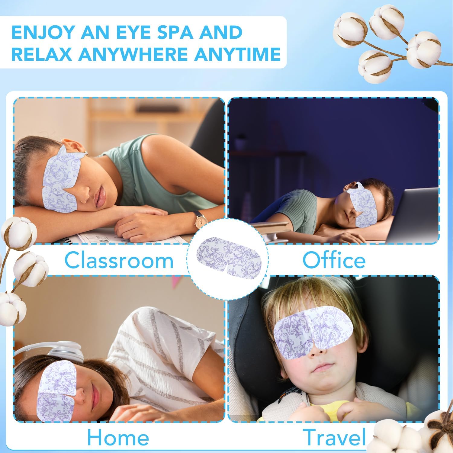 XPCARE steam eye mask makes a thoughtful gift for self-care and relaxation