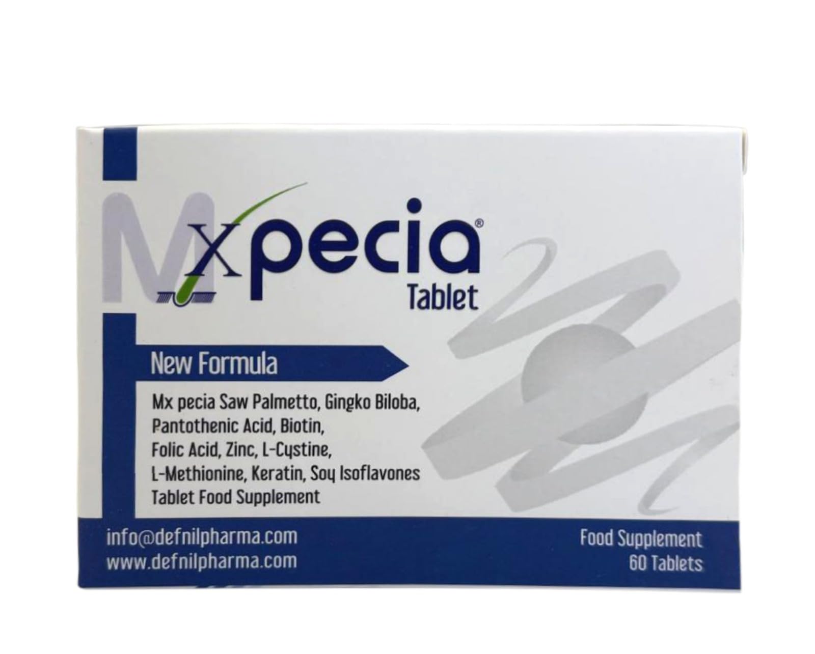 XPECIA for Men anti hair loss bottle for daily hair health support