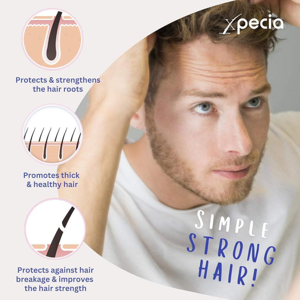 XPECIA for Men new hair growth formula packaging