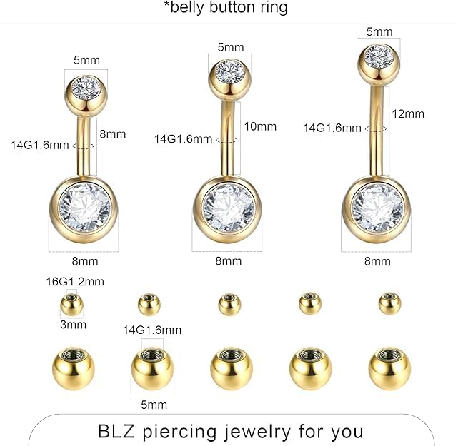 Xpircn piercing kit ear stud rings for quick, comfortable ear customization.