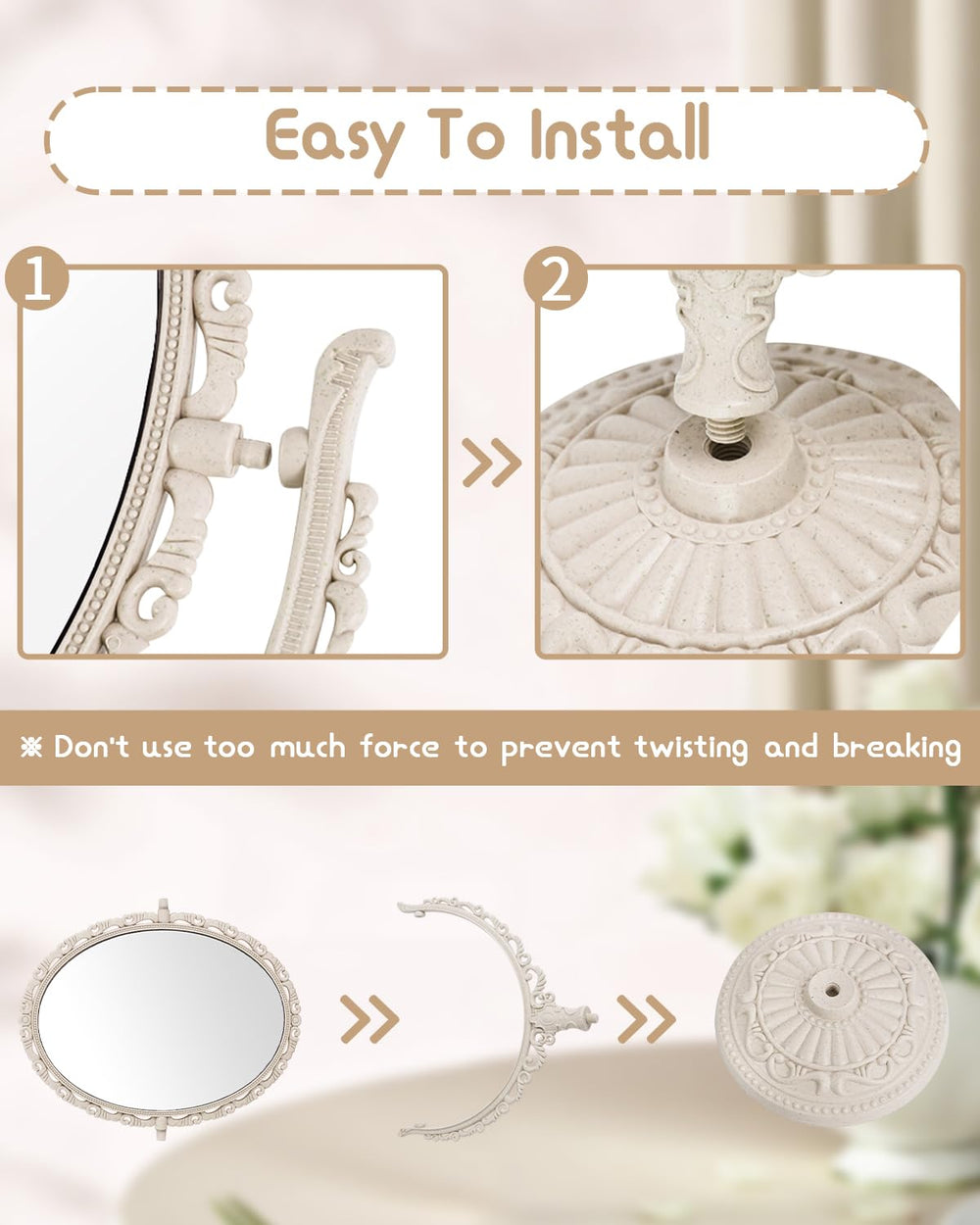 XPXKJ eco-friendly wheat stalk frame adds rustic charm.