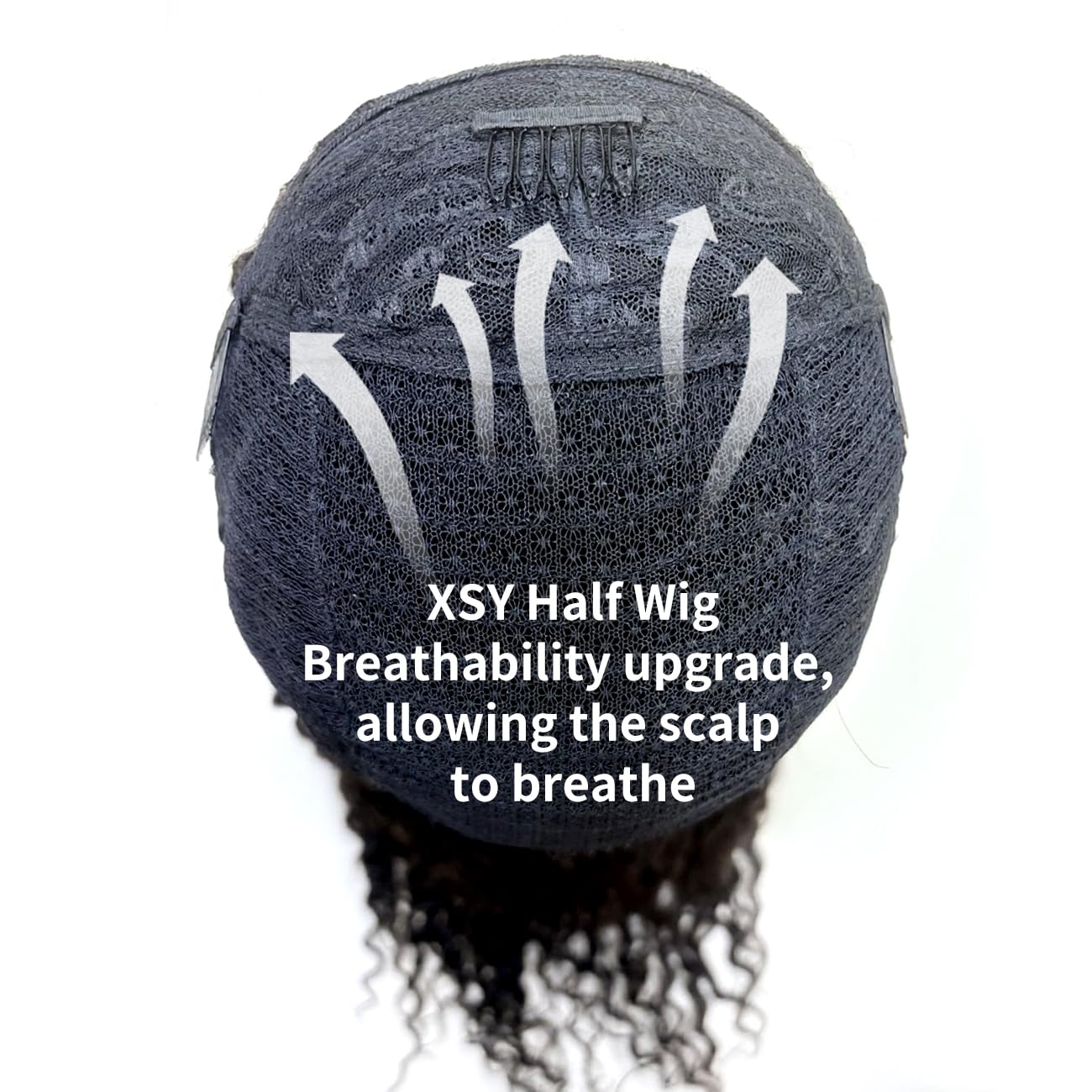 XSY four fixed combs keep the wig stable during activities