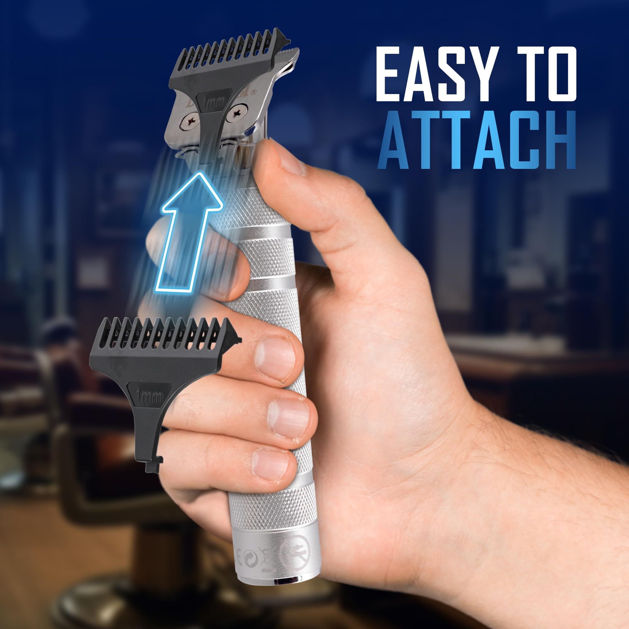 XTREME Barbasol trimmer stainless-steel body rinsed under running water