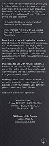 Xtreme Lashes Length & Volume Mascara packaging highlights long-lasting, clump-free performance