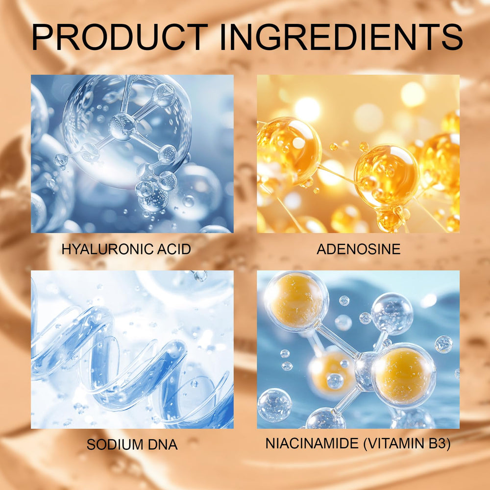 XUHUIT PDRN collagen gel swirl shows lightweight, non-sticky application.