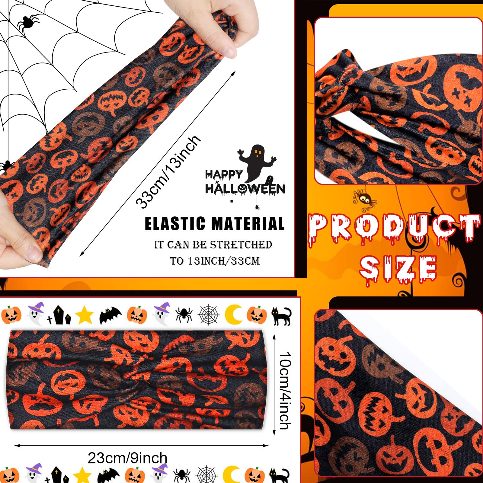 XunYee foldable headbands fit in cosmetic bags.
