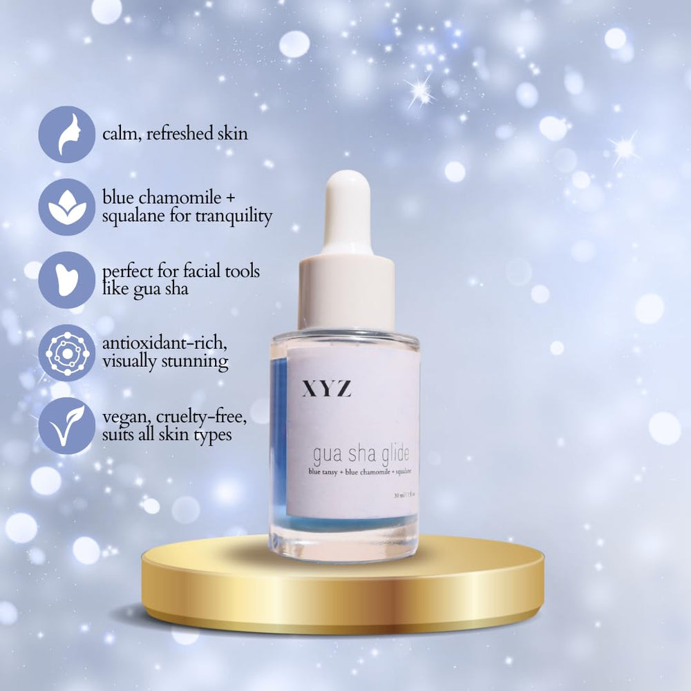 XYZ Skin Gua Sha Glide vegan cruelty-free formula in view