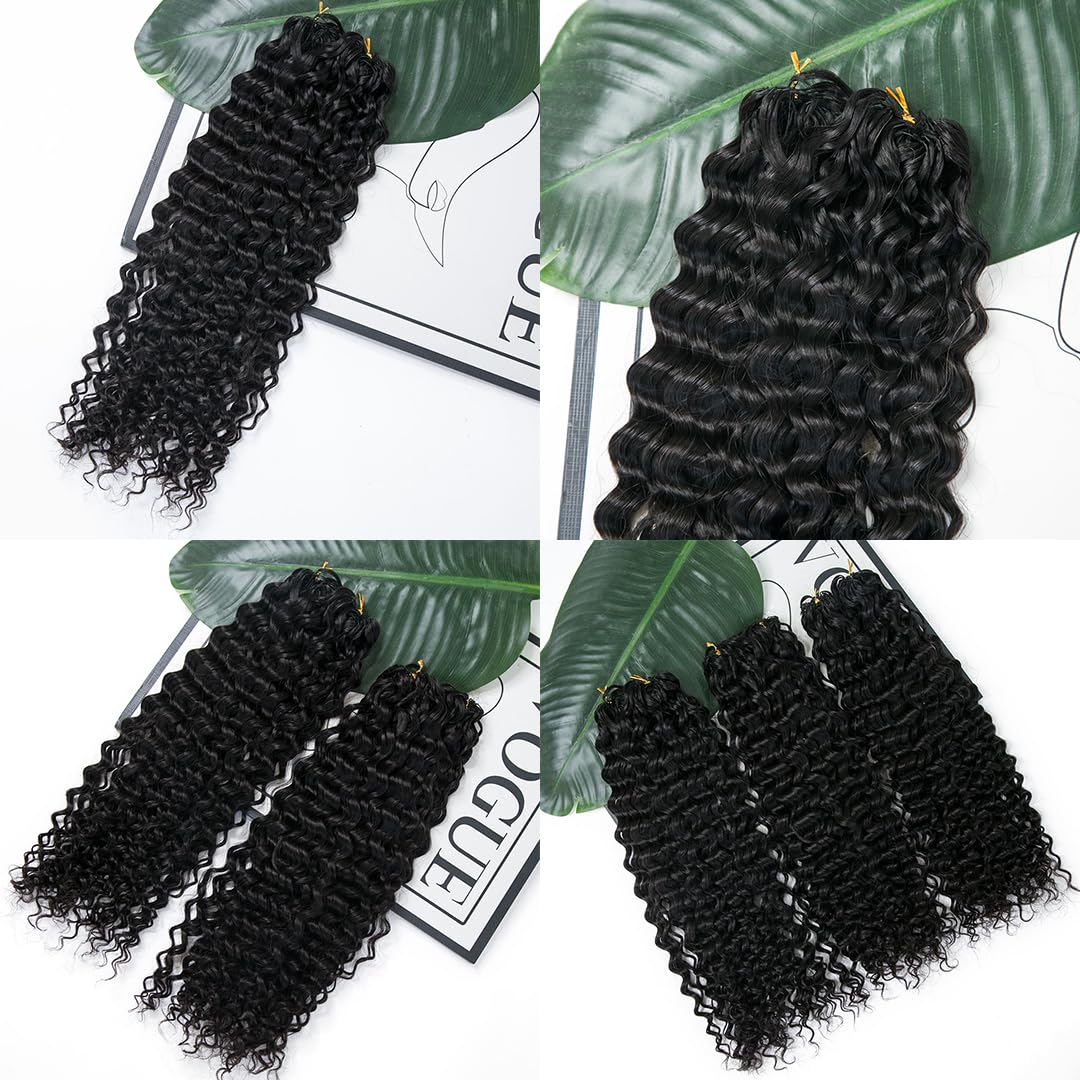 YWIGS versatile styling for knotless crochet, updos, or ponytails