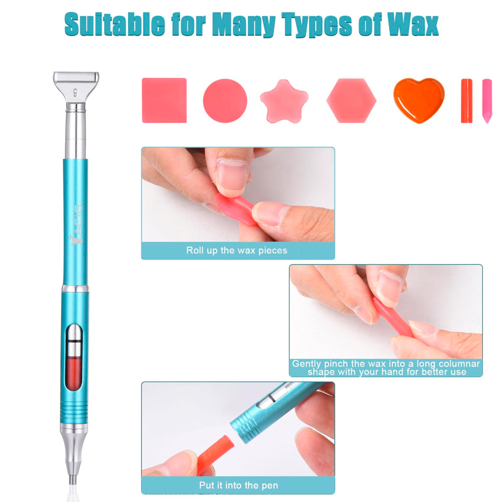Yacig diamond art tool with ergonomic grip boosts control