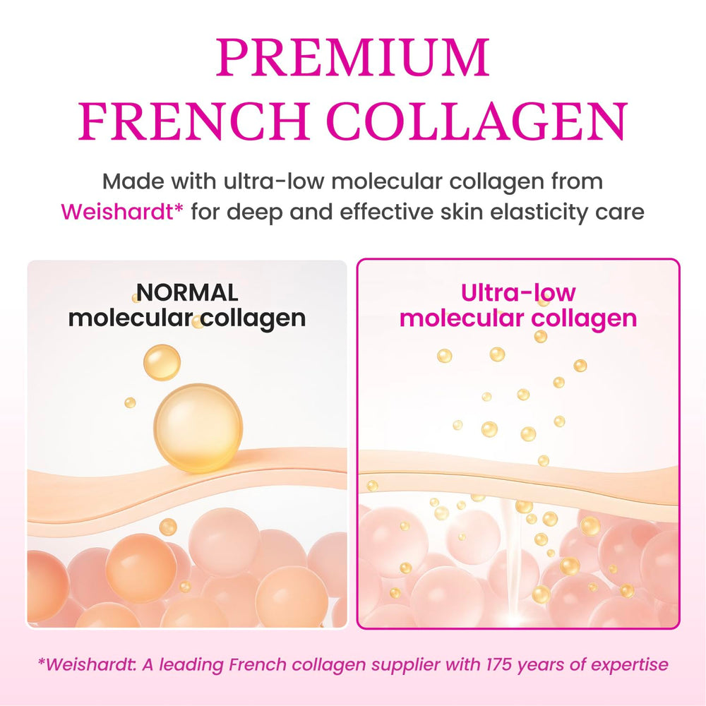 YADAH Collagen Hydra Core Cream swirl demonstrated on skin for visible hydration.