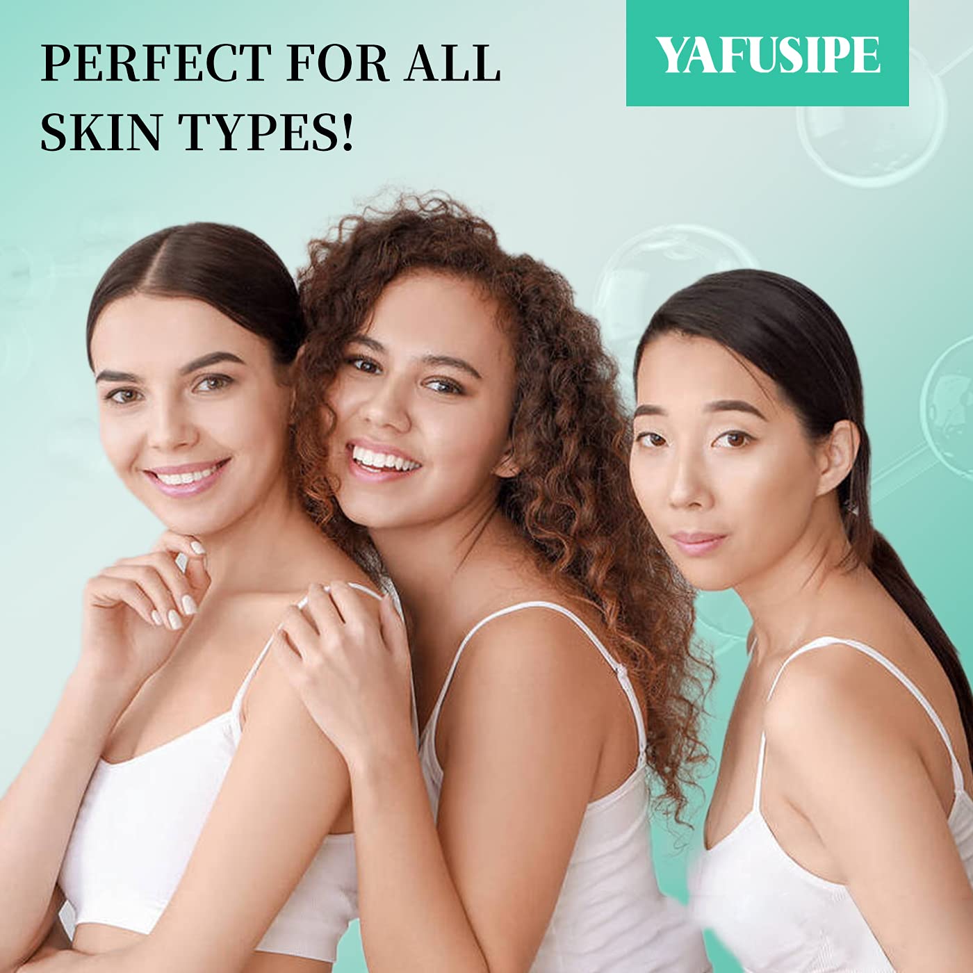 YAFUSIPE Glycolic Acid Toner Pad menthol provides refreshing cooling sensation