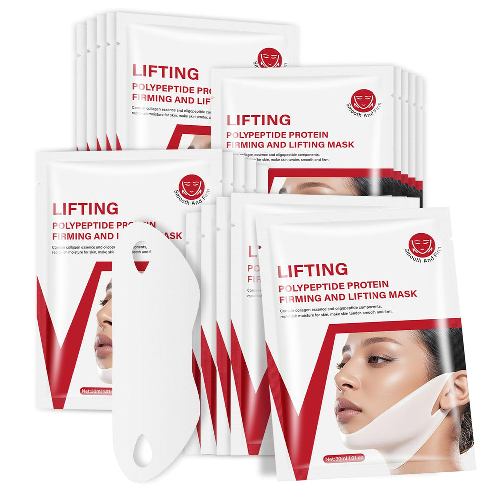 YAFUSIPE V-Line mask closeup highlighting firming texture for smoother skin