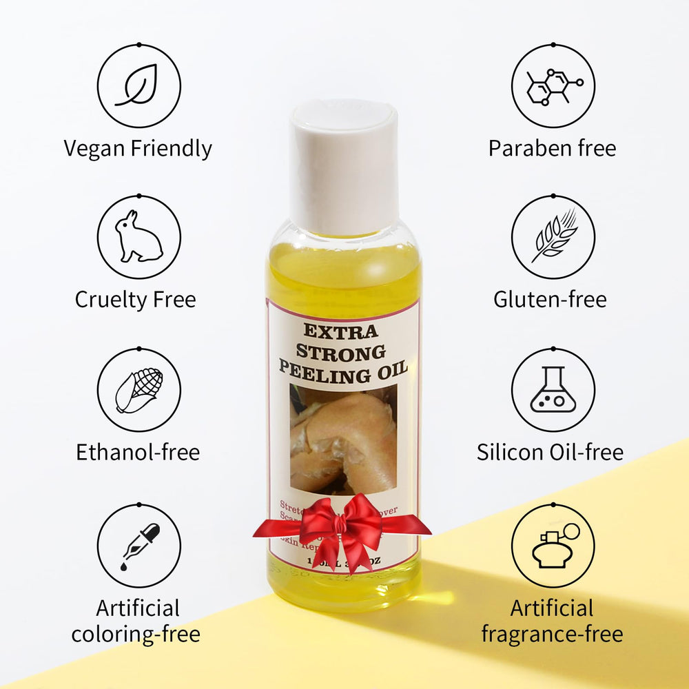 YAFUSIPE cotton swab applying Yellow Peeling Oil to skin for controlled use
