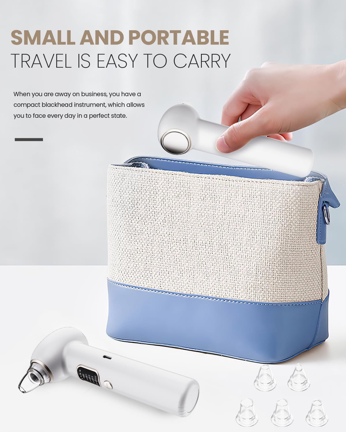 YAGETU Pore Vacuum Kit easy cleaning and care after use.