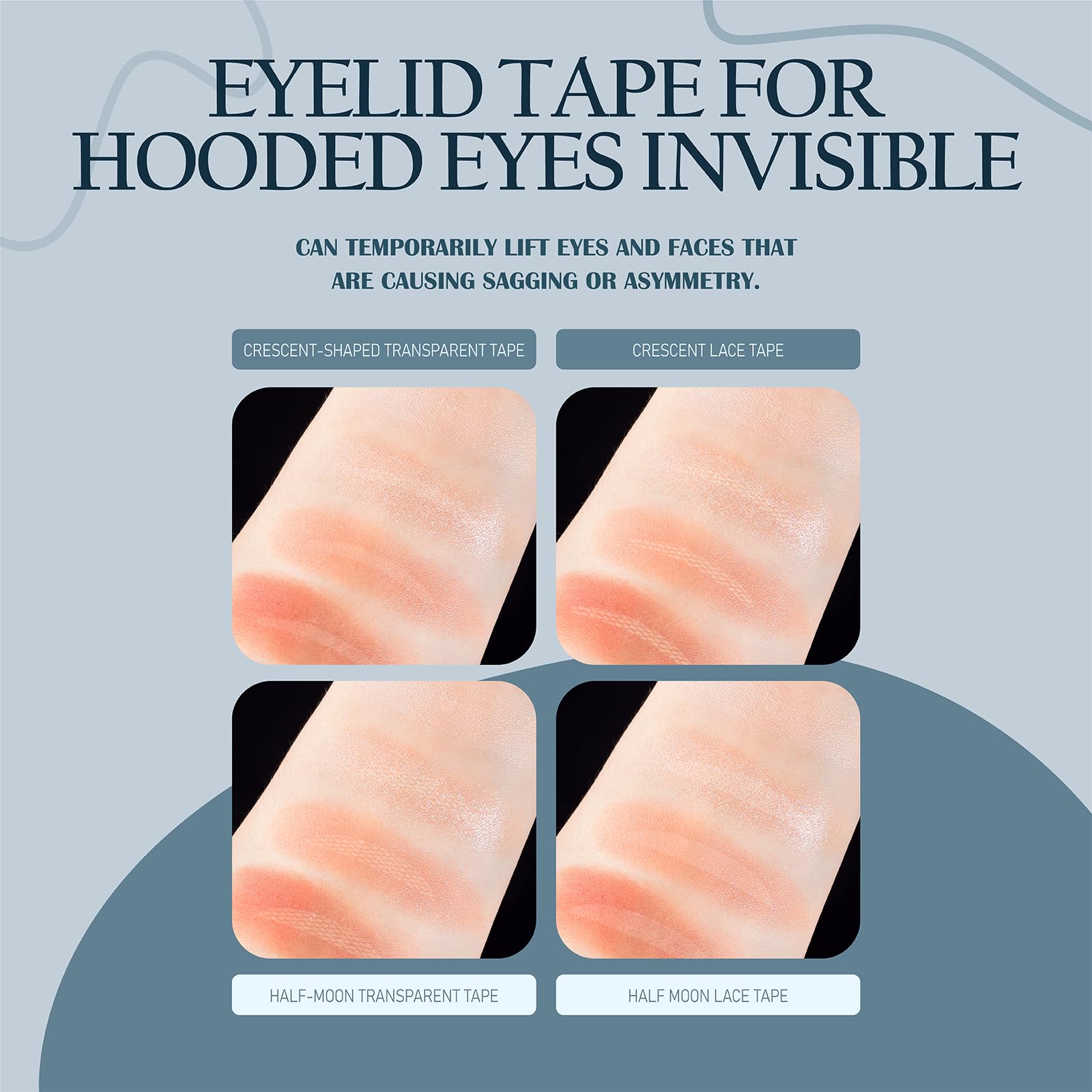 YAGUVI eyelid tape fork rod helps precise placement for consistent lift.