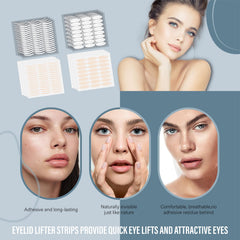 YAGUVI eyelid tape invisible design blends with skin for natural-looking eye definition.