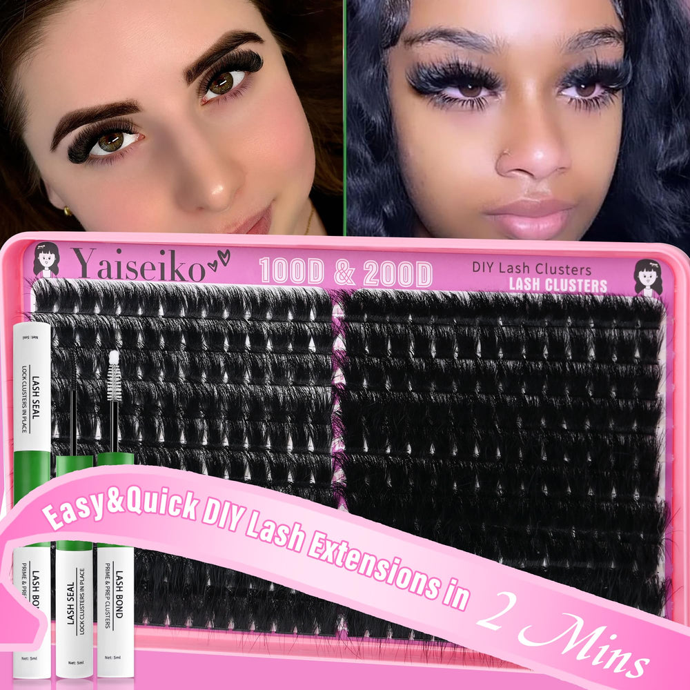 Yaiseiko kit DIY extensiones, instalación rápida en casa.