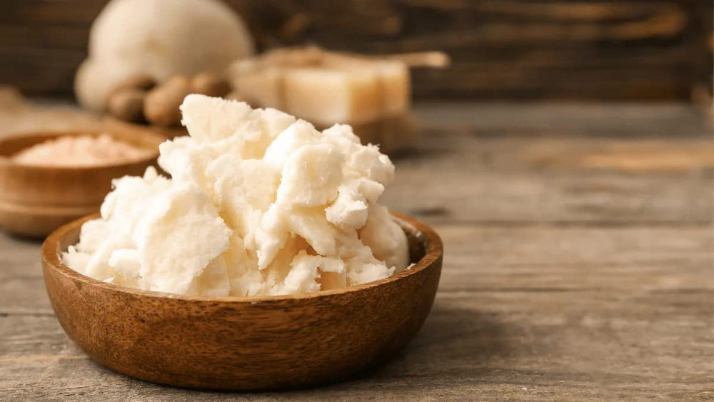 Yajna Mango Butter face application demonstrates smoothing skin and quick absorption
