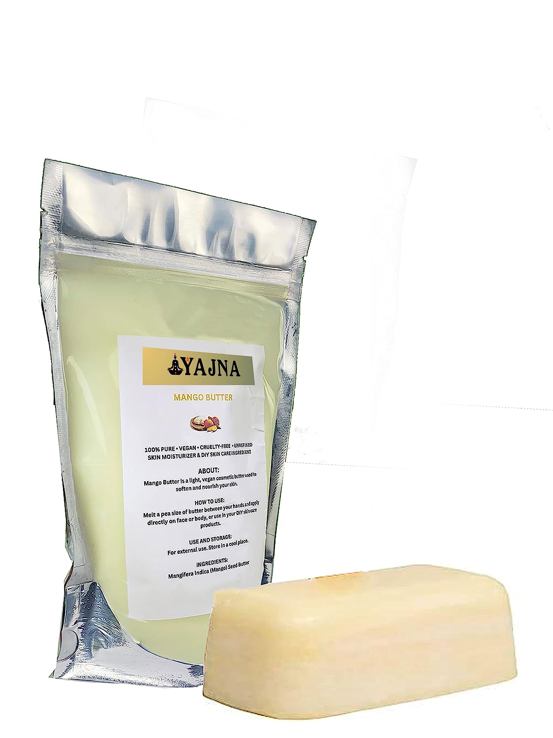 Yajna Mango Butter scalp care demonstrates tamed frizz and scalp nourishment