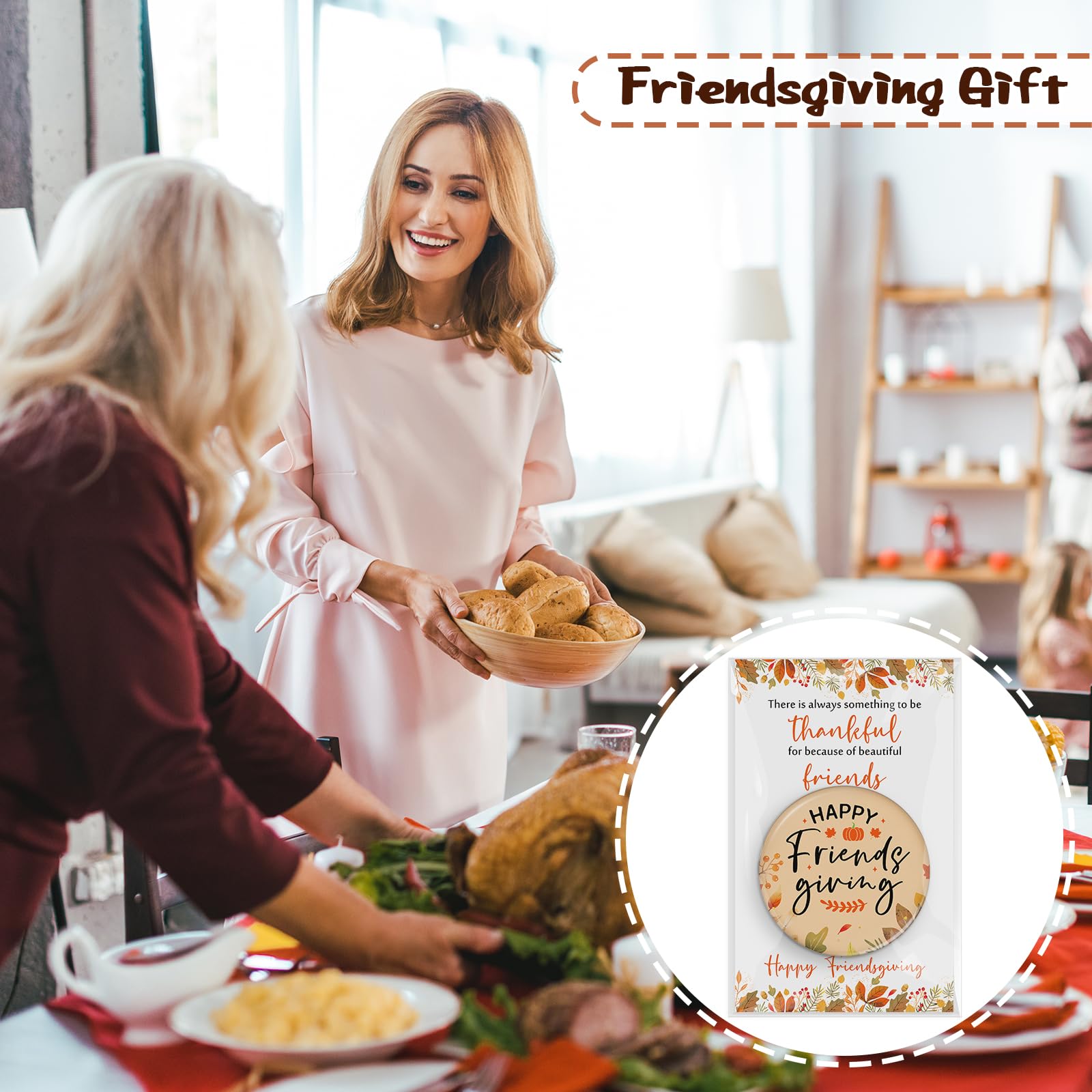 Yalikop gift-ready Friendsgiving display for guests