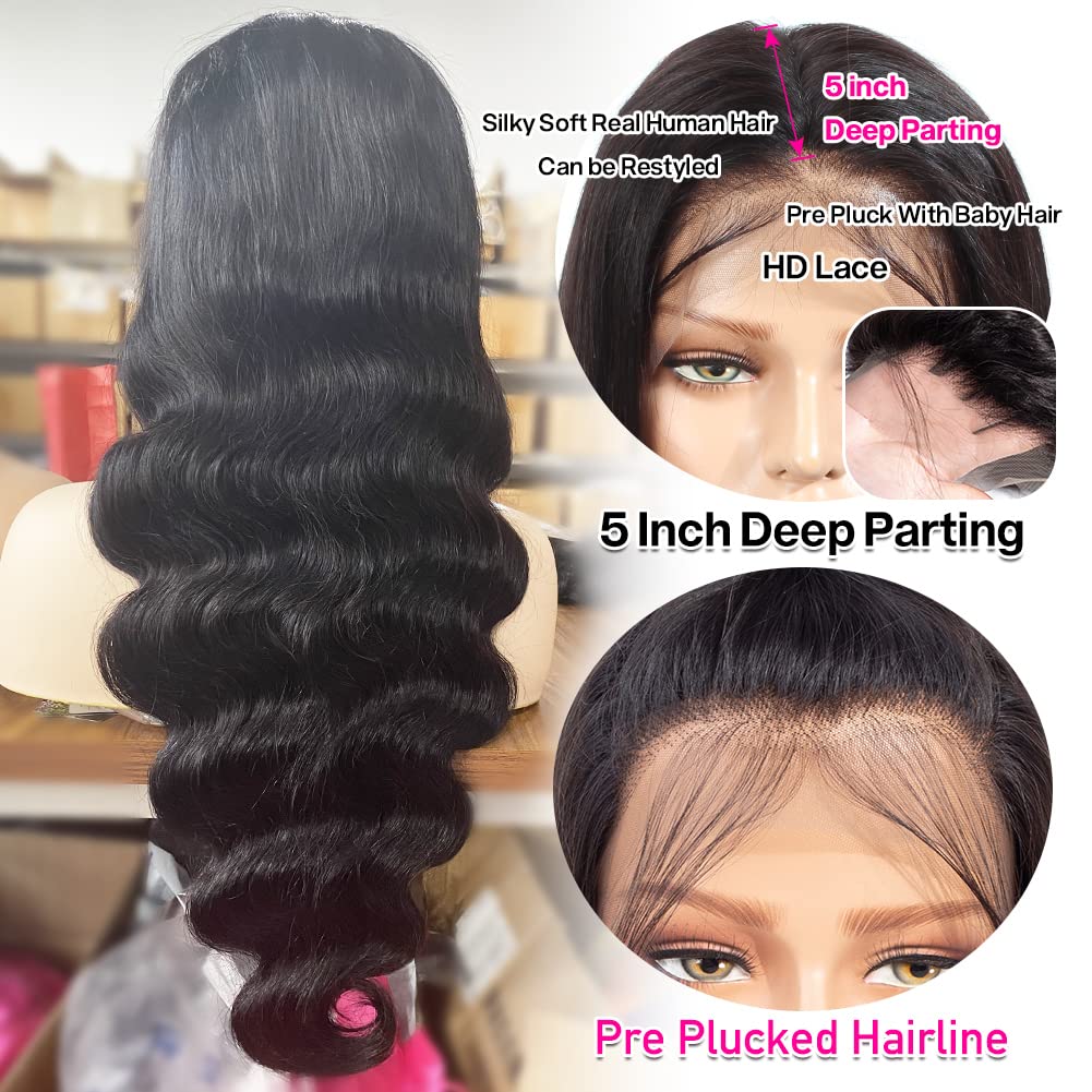 yamikk 180 density full frontal wig delivers voluminous seamless coverage