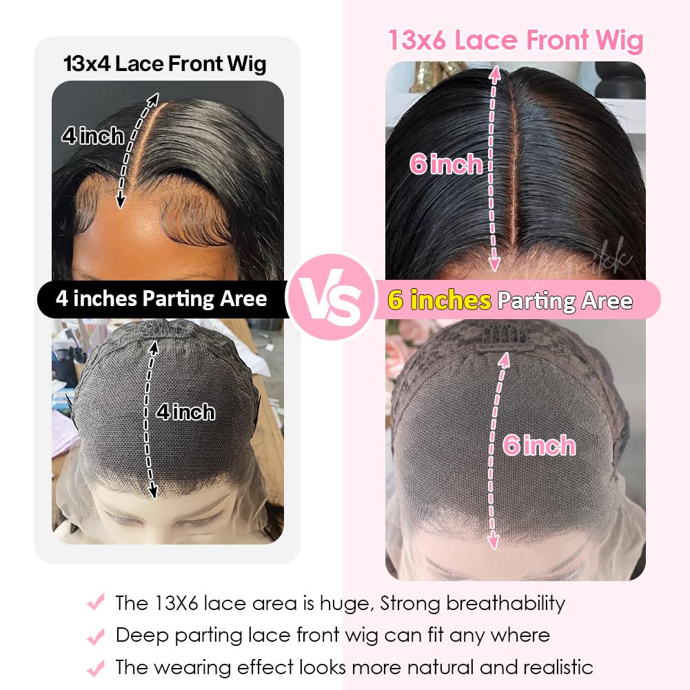 Yamikk wig baby hair detail creates a natural edge for realistic styling.
