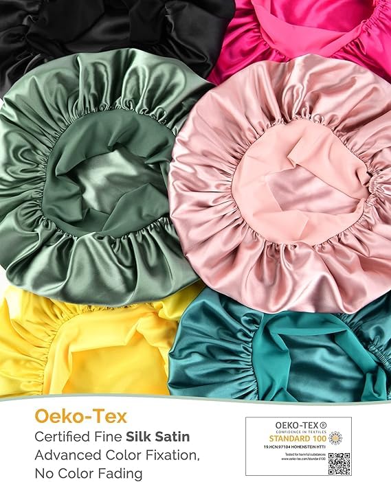 YANIBEST bonnet ideal for workouts, yoga, or makeup sessions.