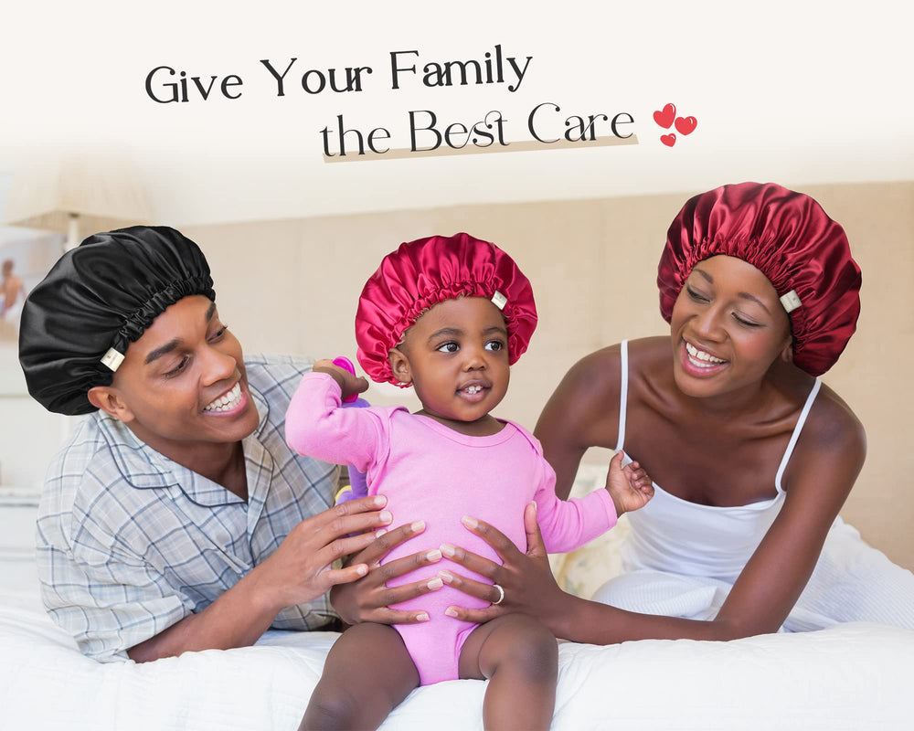 YANIBEST color options bonnet lets you coordinate with outfits while protecting hair.