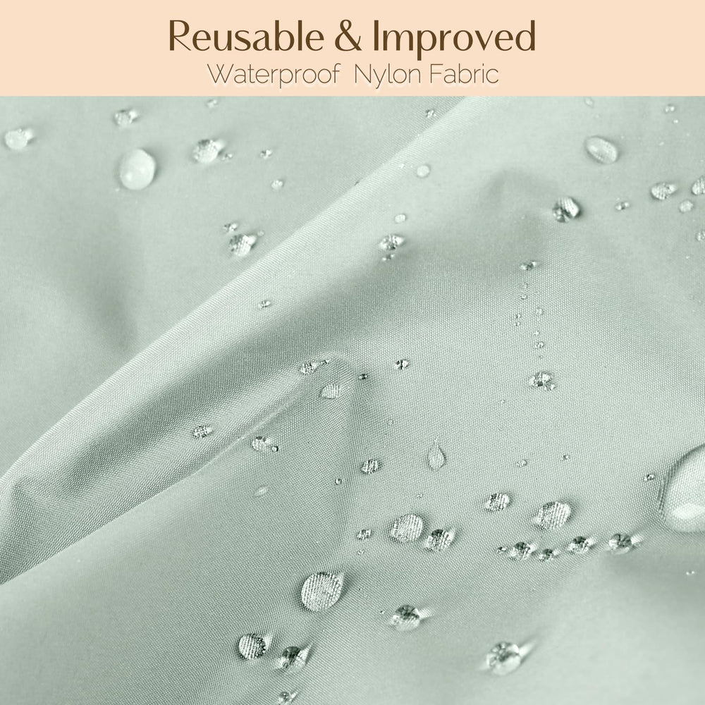 YANIBEST shower cap roomy fit for long, curly or voluminous hair