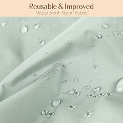 YANIBEST shower cap roomy fit for long, curly or voluminous hair