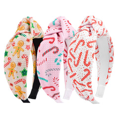 YanJie Christmas headband packaging shows festive gift-ready presentation for holiday gifting.