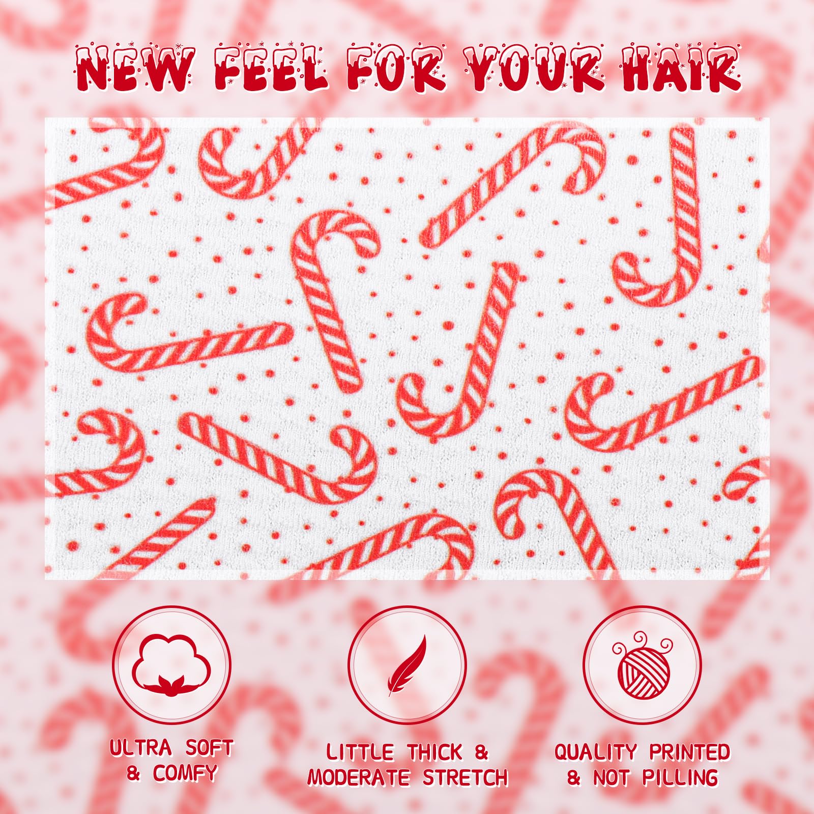 YanJie soft elastic headband inside view reveals comfortable all-day wear.