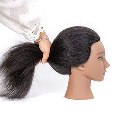 YANZIJF 16-inch hair length close-up showing authentic texture.